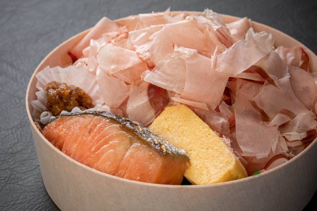 削りたて！鰹節生節弁当 1,280円（税込）