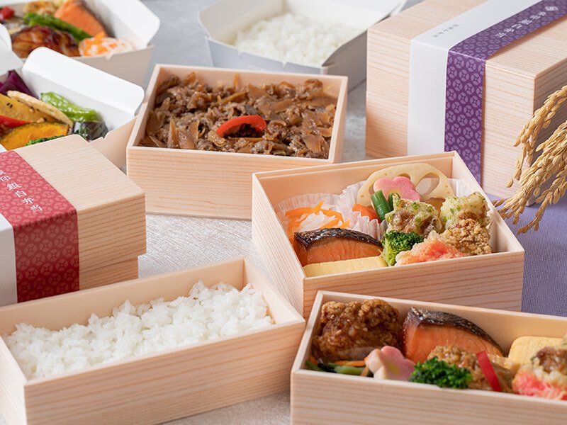 おいしいごはん×ごはんがすすむおかずのお弁当